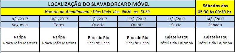 ssacard móvel 09/01